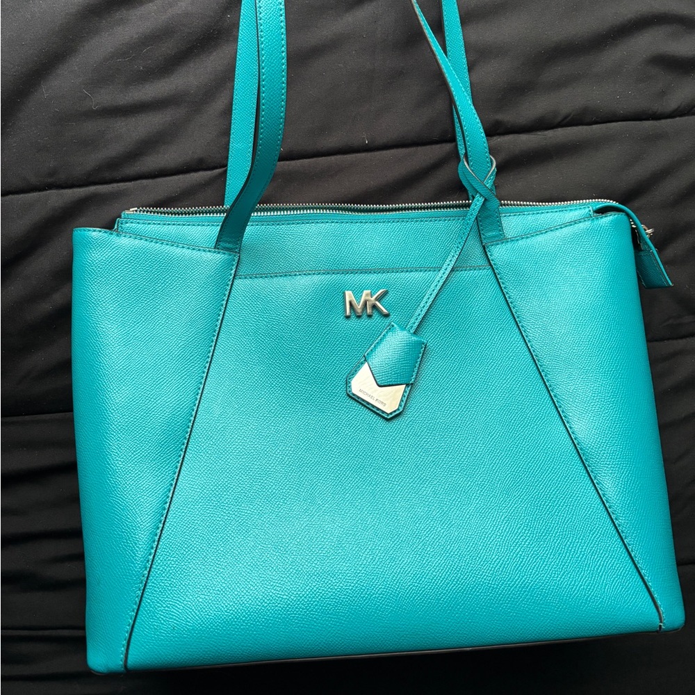Michael Kors Teal Tote Bag
